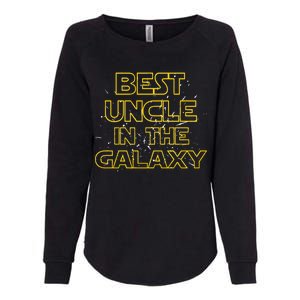 Best Uncle In The Galaxy Womens California Wash Sweatshirt