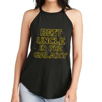 Best Uncle In The Galaxy Women's Perfect Tri Rocker Tank