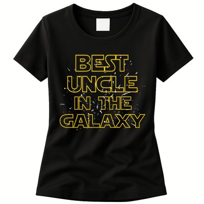 Best Uncle In The Galaxy Womens T-Shirt