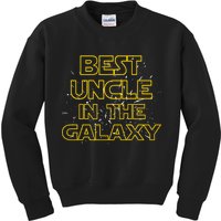 Best Uncle In The Galaxy Kids Sweatshirt