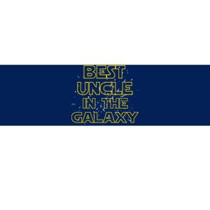 Best Uncle In The Galaxy Bumper Sticker