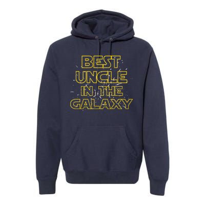 Best Uncle In The Galaxy Premium Hoodie