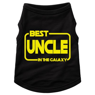 Best Uncle In The Galaxy Funny Doggie Tank