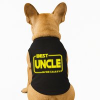 Best Uncle In The Galaxy Funny Doggie Tank