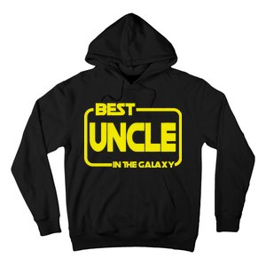 Best Uncle In The Galaxy Funny Hoodie