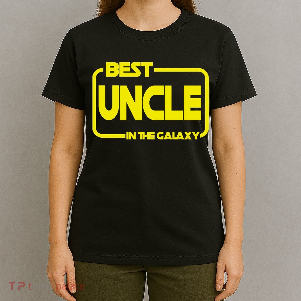 Best Uncle In The Galaxy Funny T-Shirt