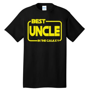 Best Uncle In The Galaxy Funny Tall T-Shirt