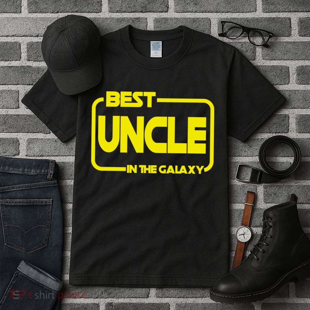 Best Uncle In The Galaxy Funny Tall T-Shirt