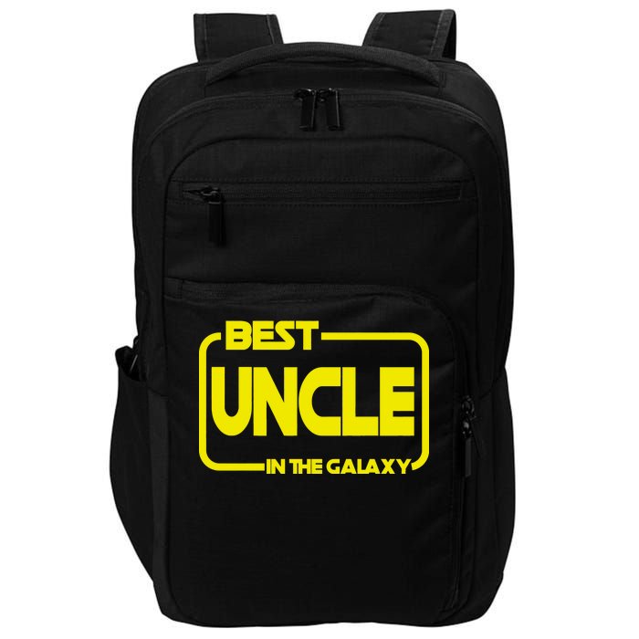 Best Uncle In The Galaxy Funny Impact Tech Backpack