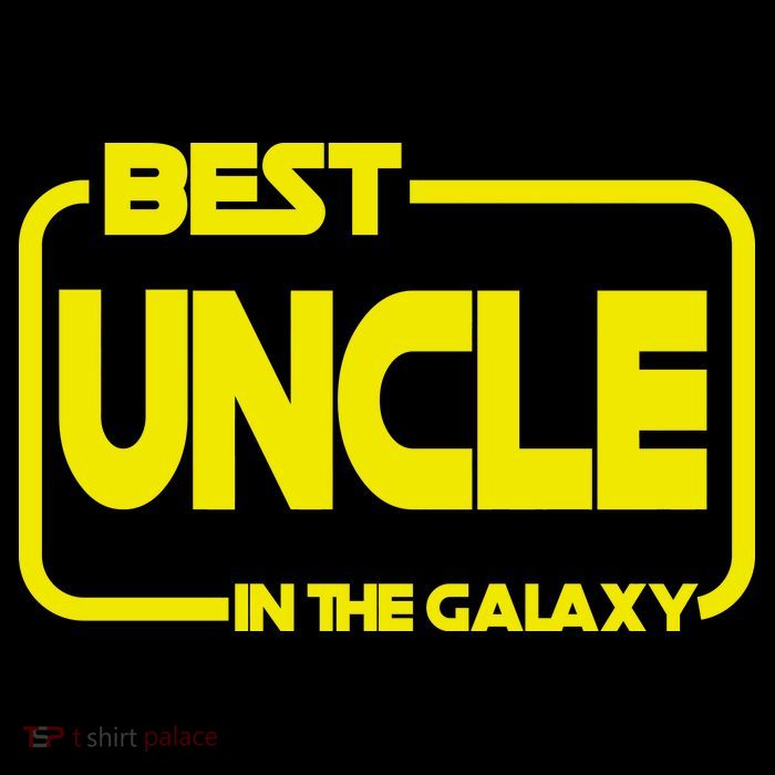 Best Uncle In The Galaxy Funny Button