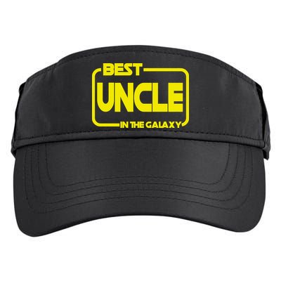 Best Uncle In The Galaxy Funny Adult Drive Performance Visor