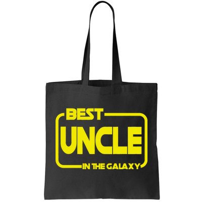 Best Uncle In The Galaxy Funny Tote Bag