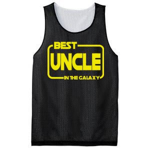 Best Uncle In The Galaxy Funny Mesh Reversible Basketball Jersey Tank