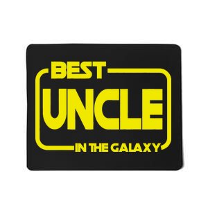 Best Uncle In The Galaxy Funny Mousepad