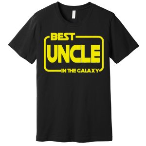 Best Uncle In The Galaxy Funny Premium T-Shirt