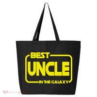 Best Uncle In The Galaxy Funny 25L Jumbo Tote