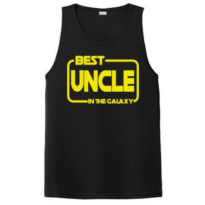 Best Uncle In The Galaxy Funny PosiCharge Competitor Tank