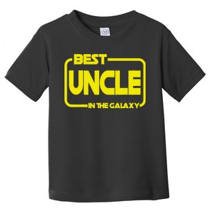 Best Uncle In The Galaxy Funny Toddler T-Shirt