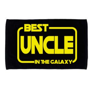 Best Uncle In The Galaxy Funny Microfiber Hand Towel