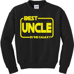 Best Uncle In The Galaxy Funny Kids Sweatshirt