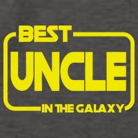 Best Uncle In The Galaxy Funny Vector Backpack