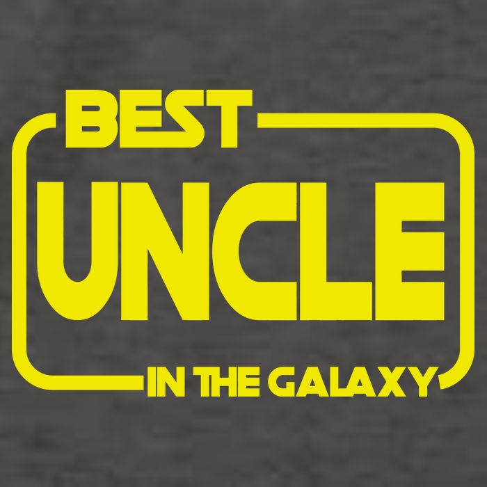 Best Uncle In The Galaxy Funny Vector Backpack