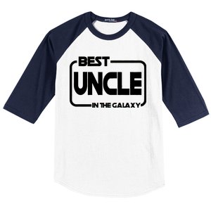 Best Uncle In The Galaxy Funny Baseball Sleeve Shirt