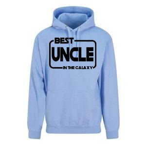 Best Uncle In The Galaxy Funny Unisex Surf Hoodie