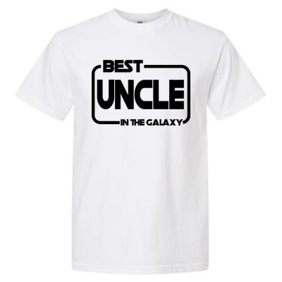 Best Uncle In The Galaxy Funny Garment-Dyed Heavyweight T-Shirt