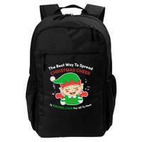 Best Way To Spread Christmas Cheer Is Singing Out Loud Backpack