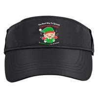 Best Way To Spread Christmas Cheer Is Singing Out Loud Adult Drive Performance Visor