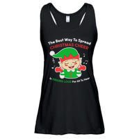 Best Way To Spread Christmas Cheer Is Singing Out Loud Ladies Essential Flowy Tank