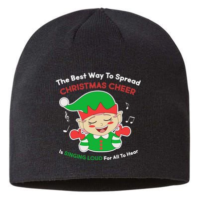 Best Way To Spread Christmas Cheer Is Singing Out Loud Sustainable Beanie