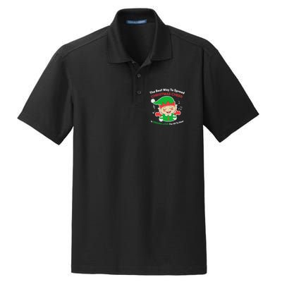 Best Way To Spread Christmas Cheer Is Singing Out Loud Dry Zone Grid Polo