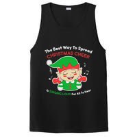 Best Way To Spread Christmas Cheer Is Singing Out Loud PosiCharge Competitor Tank