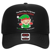 Best Way To Spread Christmas Cheer Is Singing Out Loud Trucker Hat