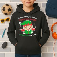 Best Way To Spread Christmas Cheer Is Singing Out Loud Kids Hoodie
