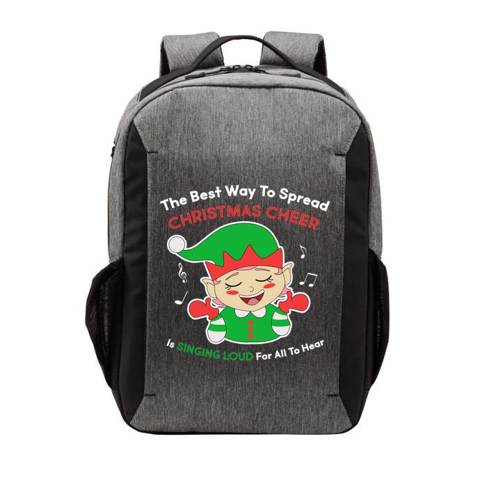Best Way To Spread Christmas Cheer Is Singing Out Loud Vector Backpack