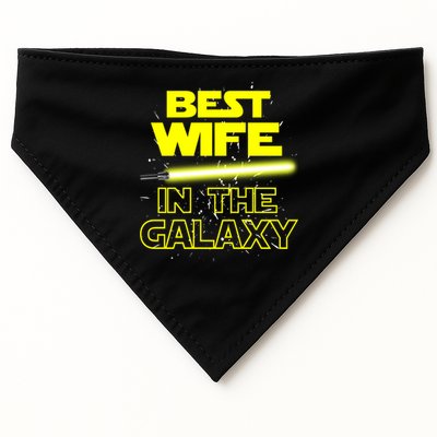 Best Wife In The Galaxy USA-Made Doggie Bandana