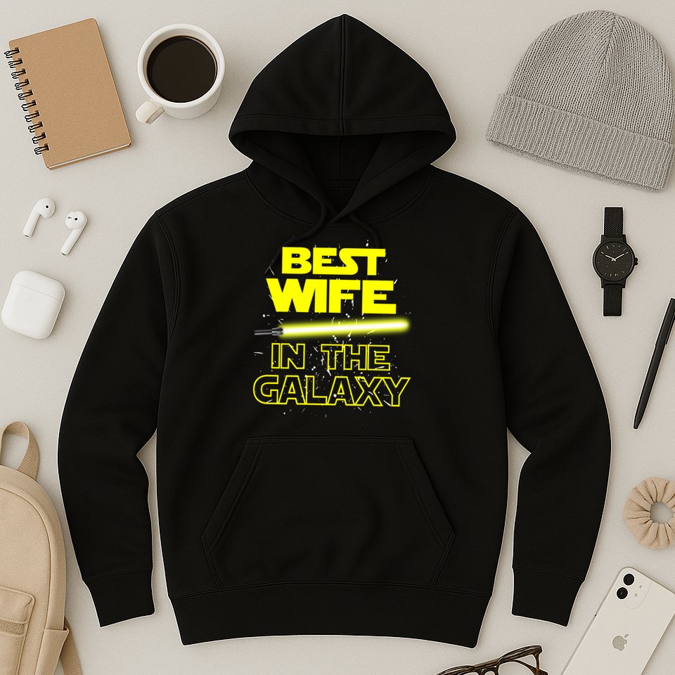 Best Wife In The Galaxy Hoodie