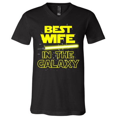 Best Wife In The Galaxy V-Neck T-Shirt