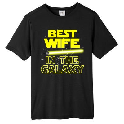 Best Wife In The Galaxy Tall Fusion ChromaSoft Performance T-Shirt