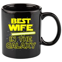 Best Wife In The Galaxy 11oz C Handle Ceramic Mug
