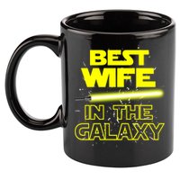 Best Wife In The Galaxy 11oz C Handle Ceramic Mug
