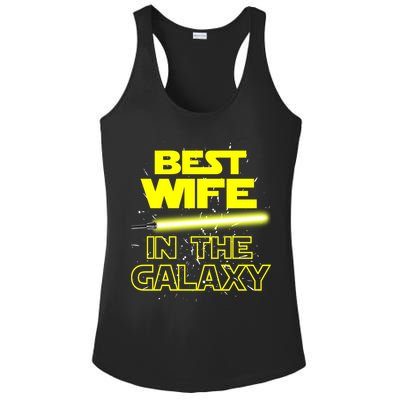 Best Wife In The Galaxy Ladies PosiCharge Competitor Racerback Tank