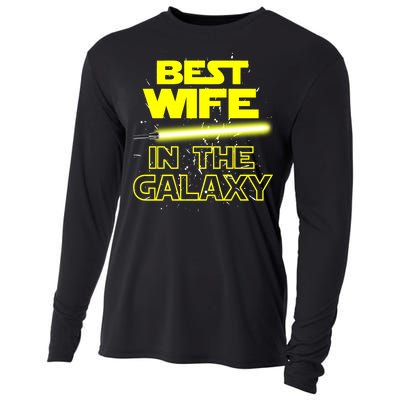 Best Wife In The Galaxy Cooling Performance Long Sleeve Crew