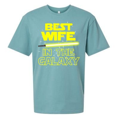 Best Wife In The Galaxy Sueded Cloud Jersey T-Shirt