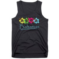 Bahamas Exotic Tropical Beach And Vacation Vintage Print Tank Top