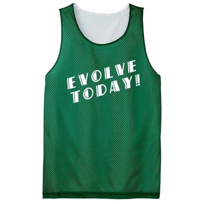 Bioshock – Evolve Today! (White) Mesh Reversible Basketball Jersey Tank