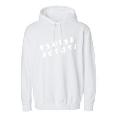 Bioshock – Evolve Today! (White) Garment-Dyed Fleece Hoodie